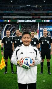 Estudiante de Ciudad Victoria en la Copa Mundial de la FIFA